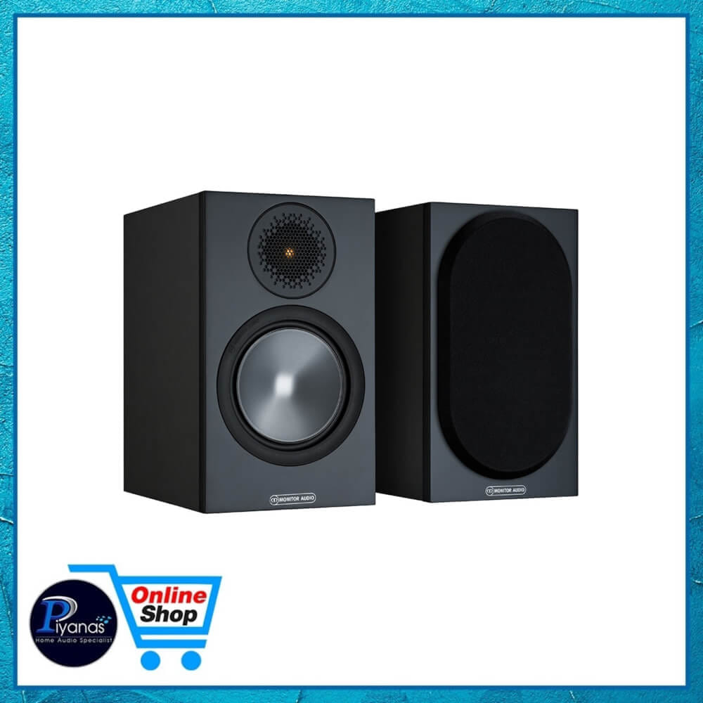 ลำโพงบุ๊คเชล์ฟ MONITOR AUDIO : BRONZE-50 6G (สีดำ) 